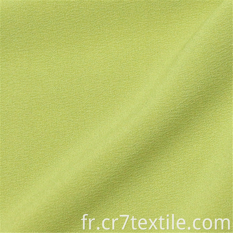 Smooth Polyester Spandex Stretch Dyed Chiffon Fashion Fabric